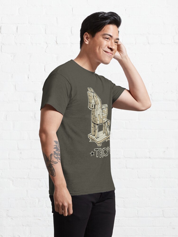 Alternate view of Troy Horse Classic T-Shirt