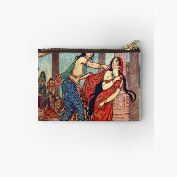 Item preview, The Ordeal of Queen Draupadi - Warwick Goble designed and sold by forgottenbeauty.
