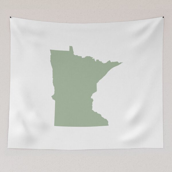 Item preview, Minnesota Love in Sage designed and sold by Maren Misner.