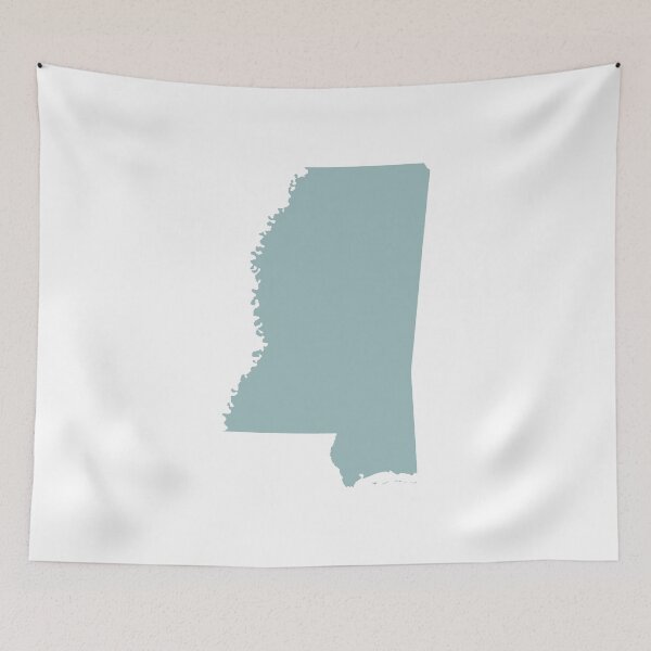 Item preview, Mississippi Love in Mint designed and sold by Maren Misner.