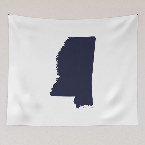Item preview, Mississippi Love in Navy designed and sold by Maren Misner.
