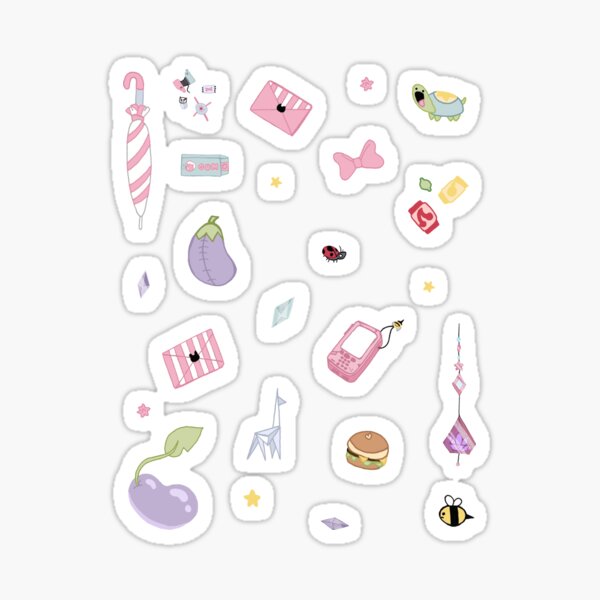 Space Temp Accessories Sticker