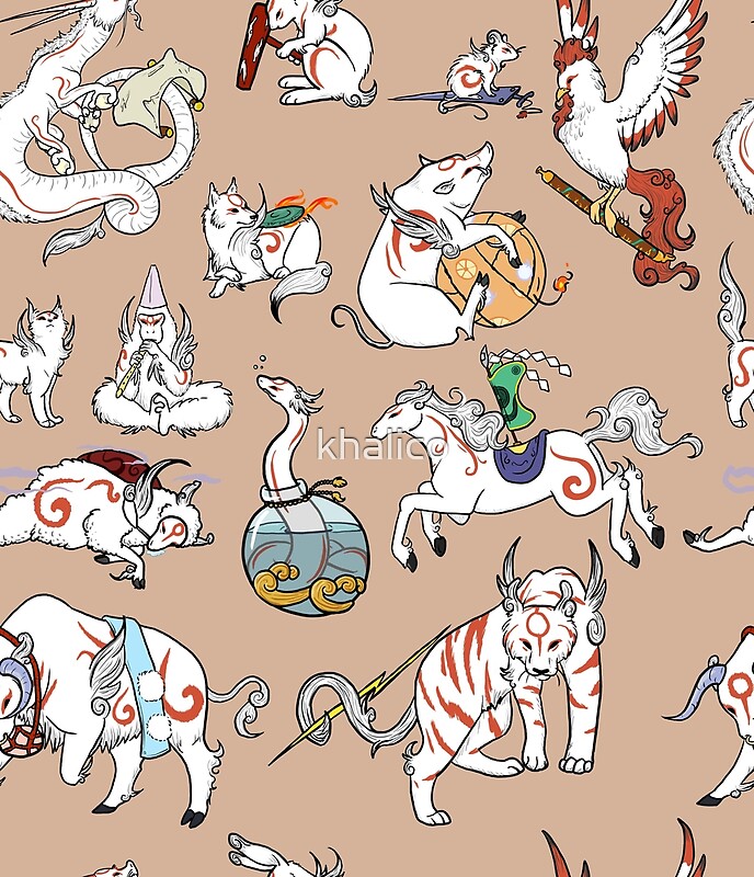 "Brush Gods" by khalico Redbubble