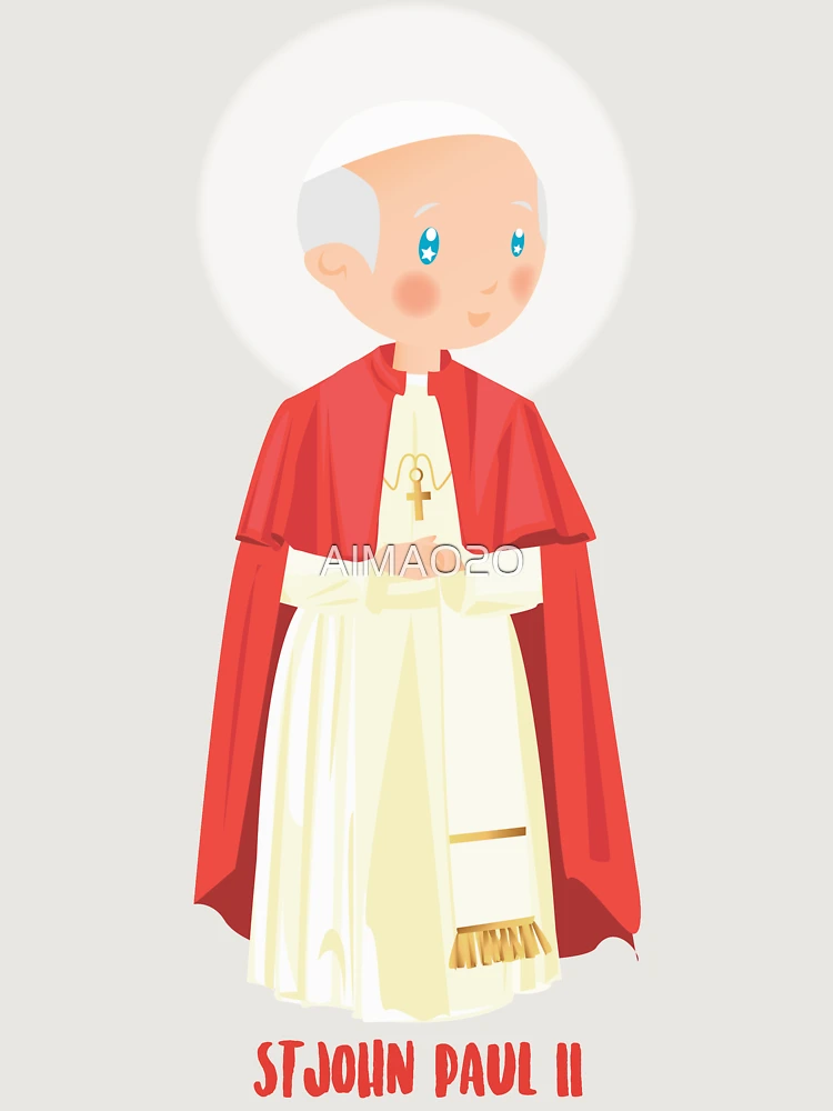 Thumbnail 6 von 6, Premium Oversized Pullover, Saint John Paul II designt und verkauft von AlMAO2O.