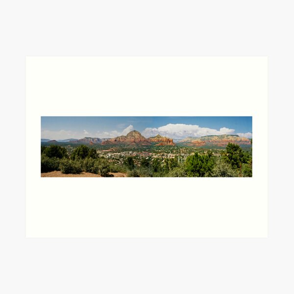 Sedona Panorama Art Print