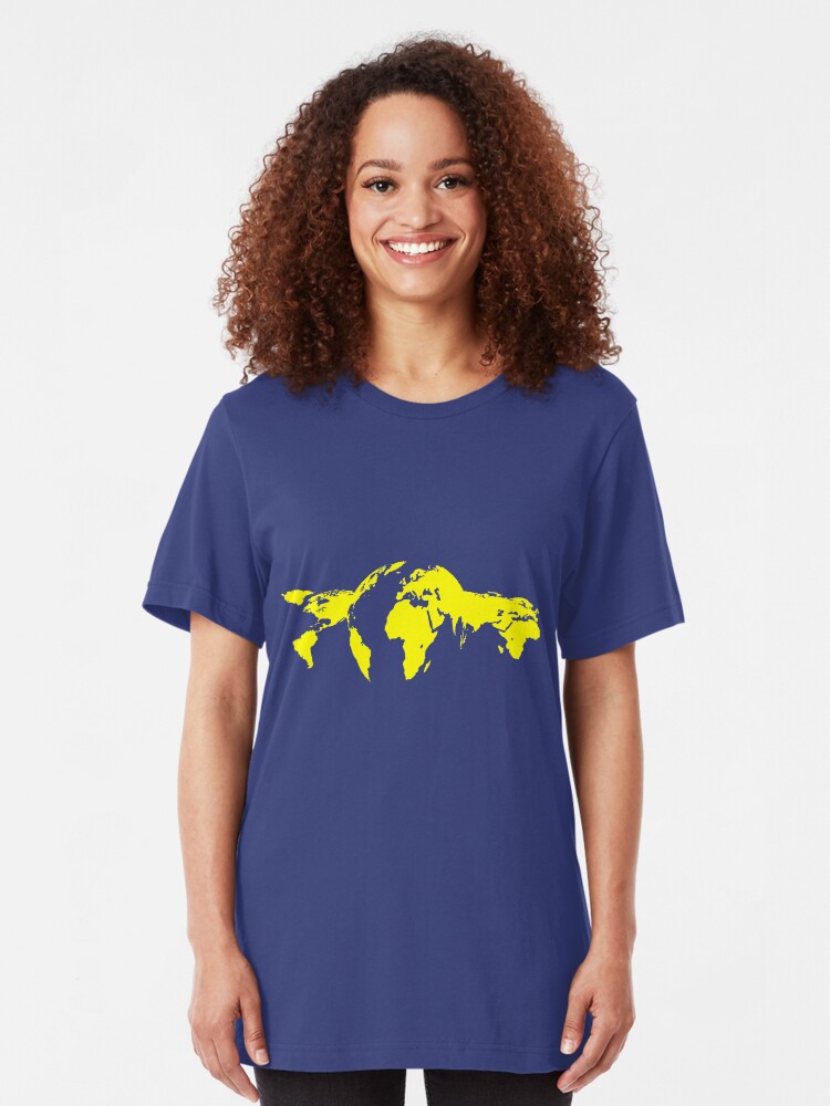 Alternate view of Revolving World Slim Fit T-Shirt