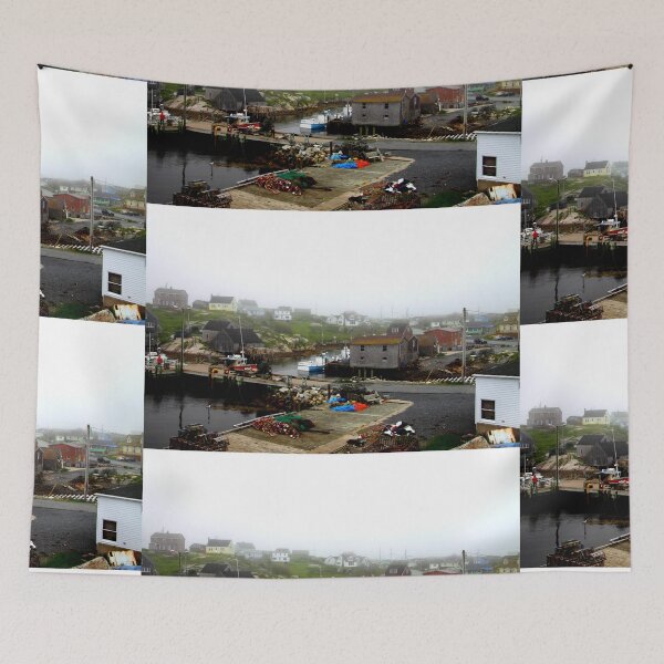 Item preview, Fishing Village designed and sold by Totallyalive.