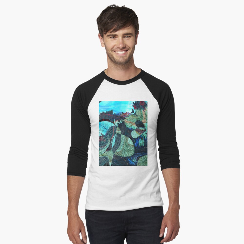 Item preview, Baseball ¾ Sleeve T-Shirt designed and sold by bywhacky.