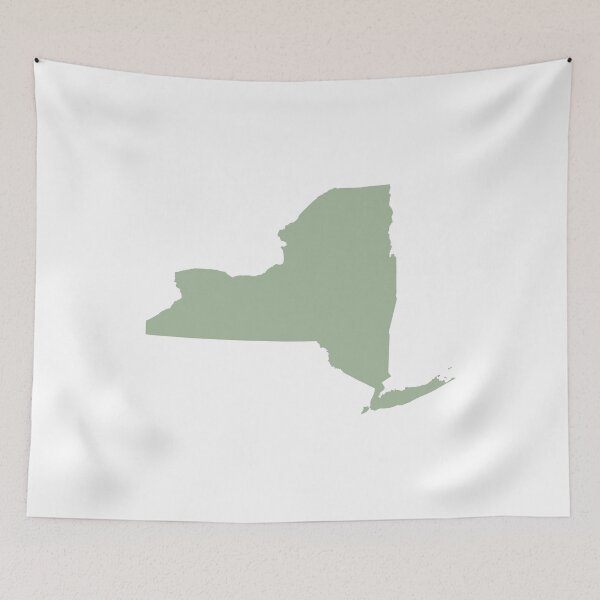Item preview, New York Love in Sage designed and sold by Maren Misner.