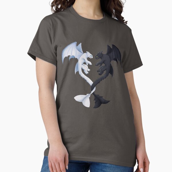Aperçu de l'œuvre Krokmou et Furie Lumineuse créée et vendue par AutumnLegend.