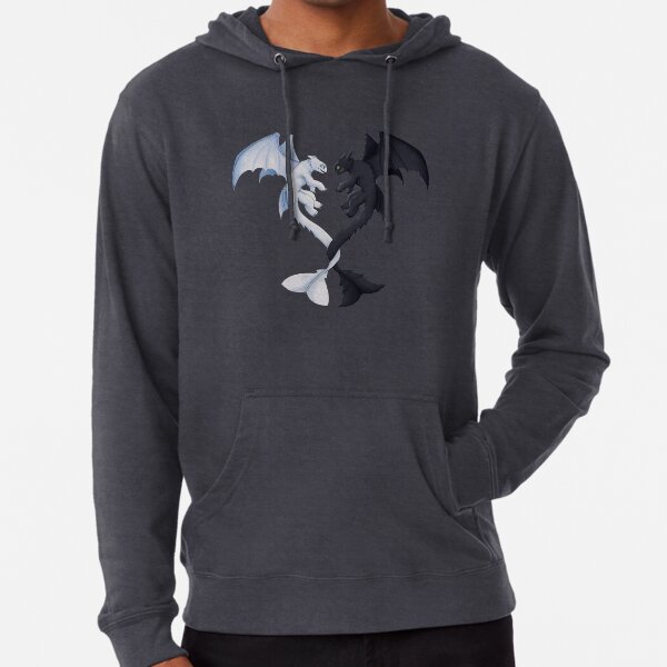 Toothless and light fury hoodie store