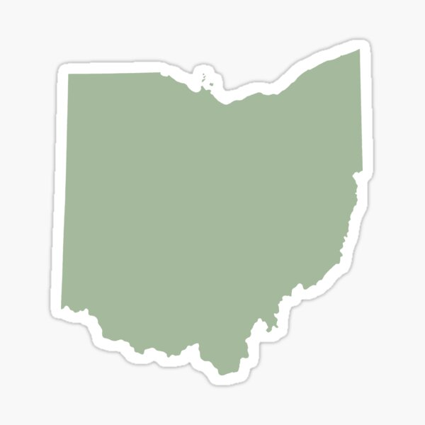 Item preview, Ohio Love in Sage designed and sold by Maren Misner.