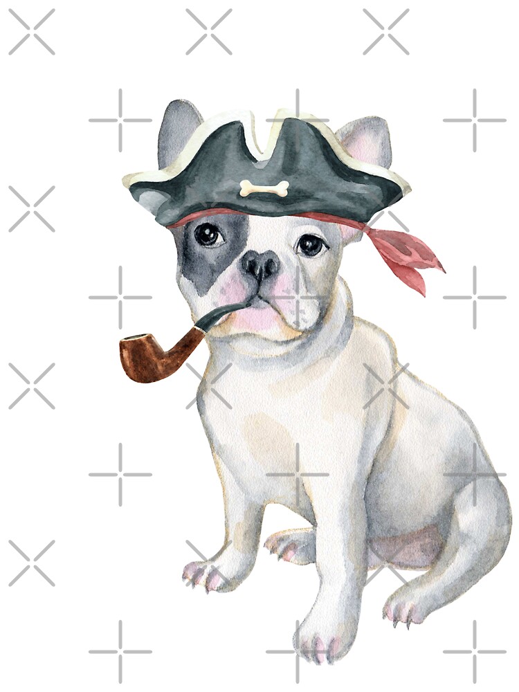 french bulldog pirate costume