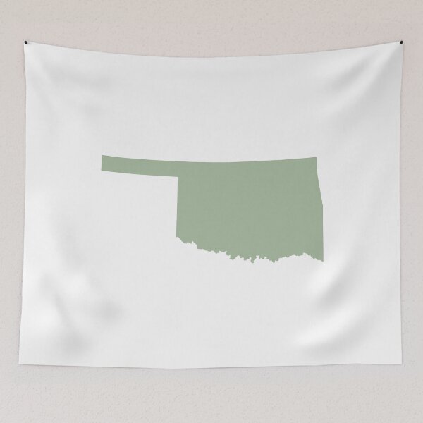 Item preview, Oklahoma Love in Sage designed and sold by Maren Misner.