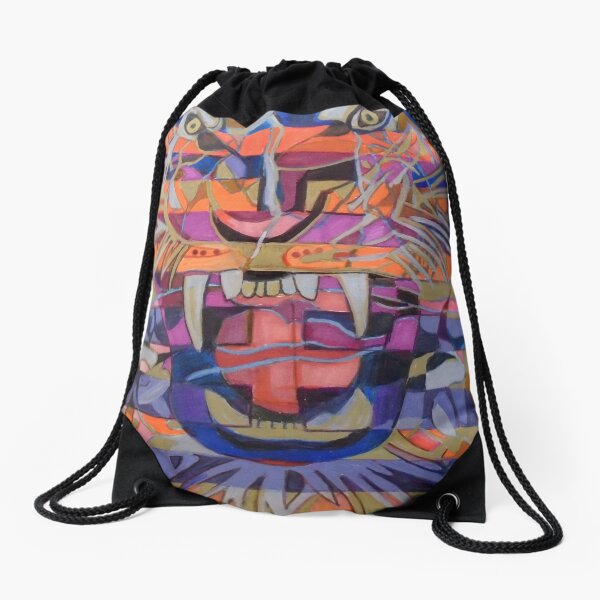 Hexagram 21-Shih Ho (Biting Through) Drawstring Bag