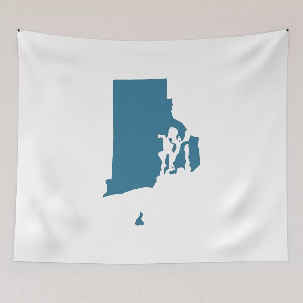 Item preview, Rhode Island Love in Teal designed and sold by Maren Misner.