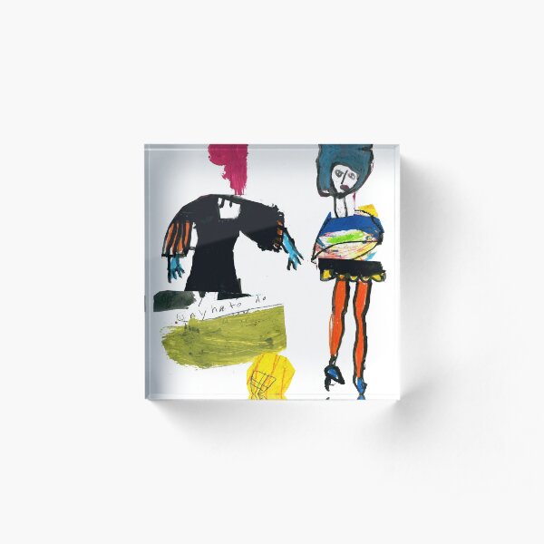 Dot and Jill.. set the fashion Acrylic Block
