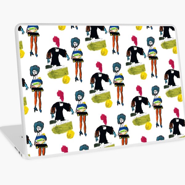 Dot and Jill.. set the fashion Laptop Skin