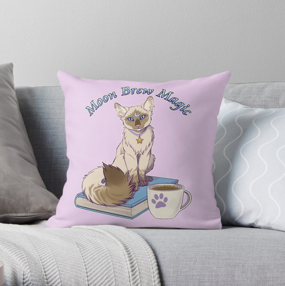 Item preview, Throw Pillow designed and sold by cybercat.