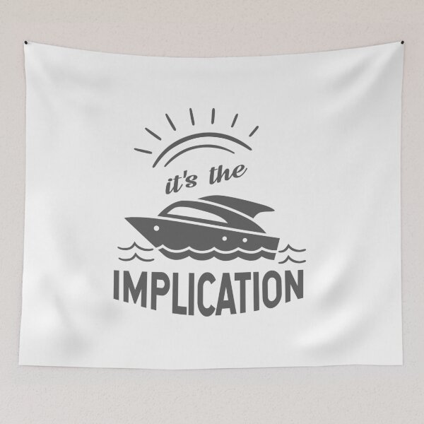 Item preview, The implication - it's always sunny in philadelphia designed and sold by ktmthrs.