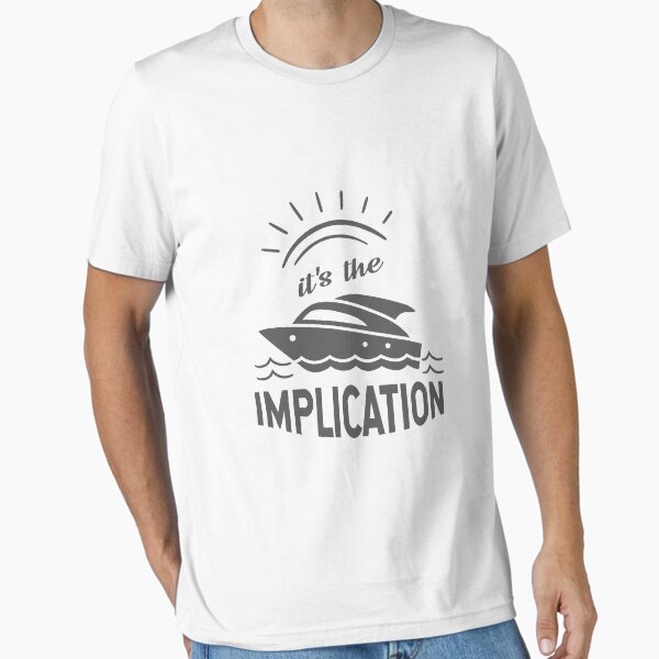 Vista previa del artículo con la obra «La implicación: siempre hace sol en Filadelfia», diseñado y vendido por ktmthrs.