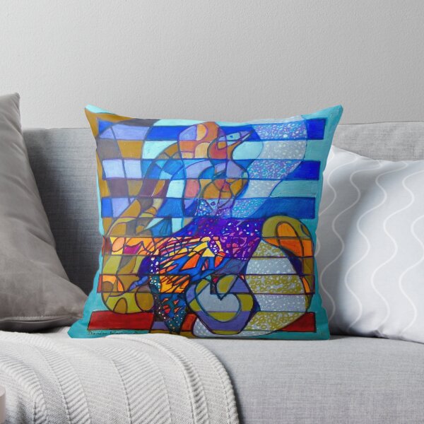 Hexagram 49: Gé (Transformation) Throw Pillow