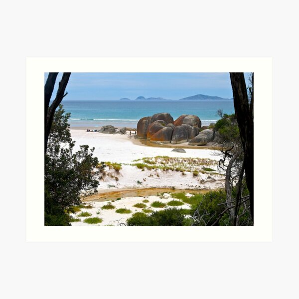 Squeaky Beach, Wilsons Promontory, Victoria. Art Print