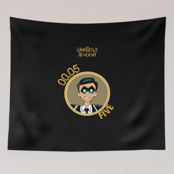 Item preview, UMBRELLA ACADEMY: FIVE CARTOON  designed and sold by FunGangStore.
