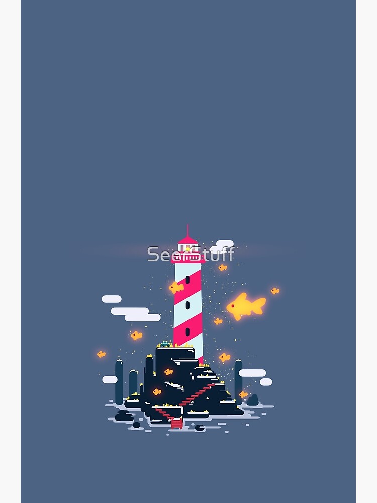 Disover Smol Lighthouse Canvas