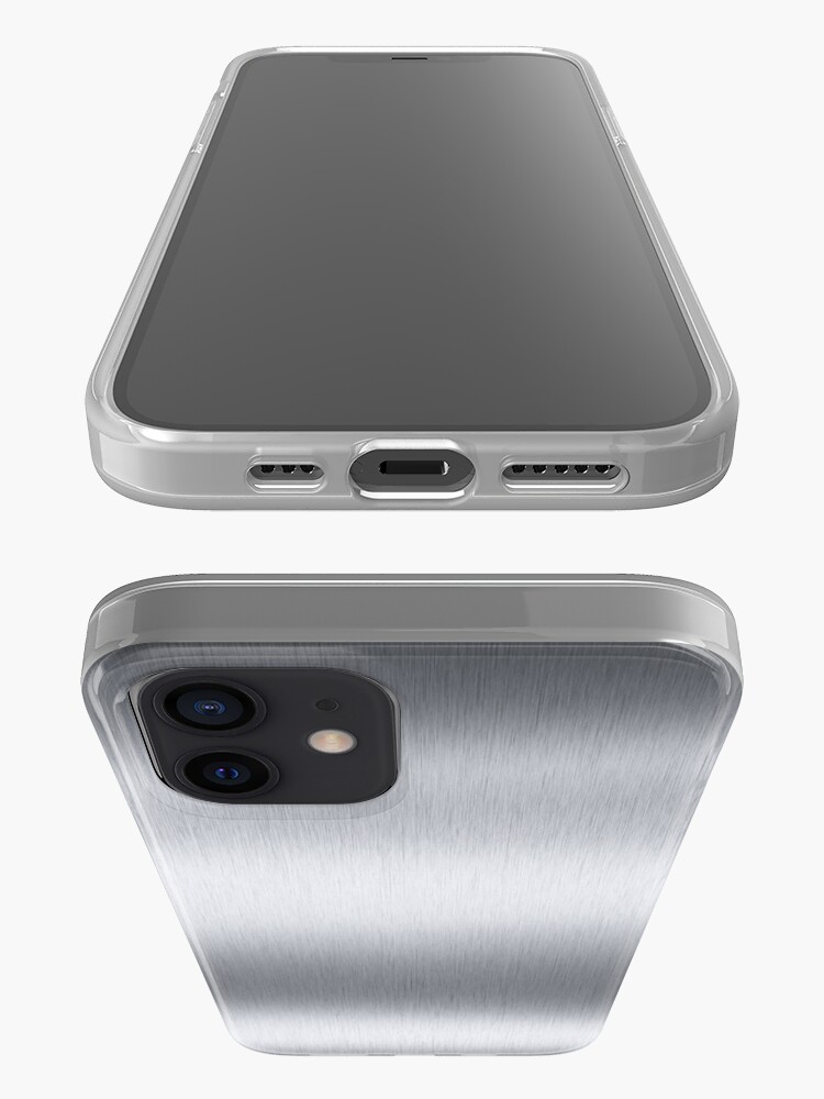 Alternate view of Stainless steel, metal, texture, #Stainless, #steel, #metal, #texture, #StainlessSteel iPhone Case