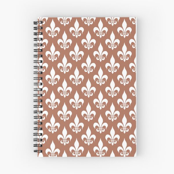Item preview, Fleur-de-Lis Pattern: Red Brown designed and sold by Jared Davies.