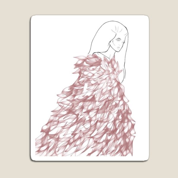 Aperçu de l'œuvre Kaia Valentino Portrait créée et vendue par allyf23.