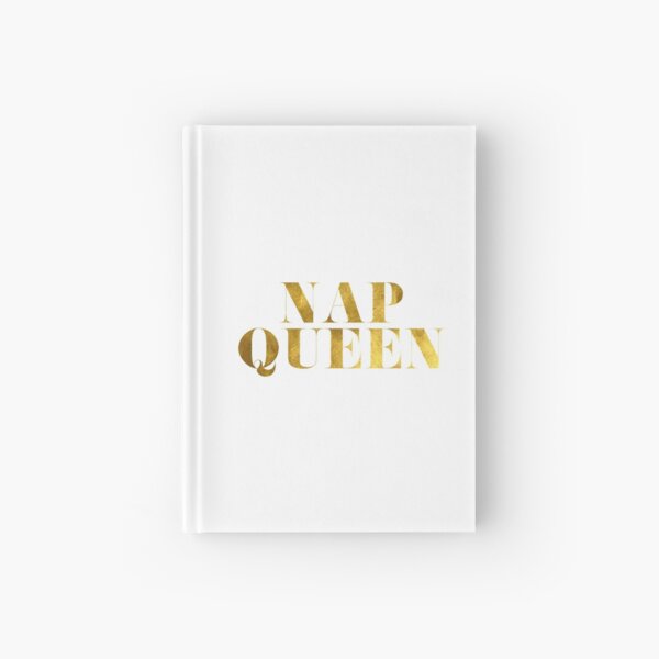 Nap Queen Faux Gold Foil Hardcover Journal
