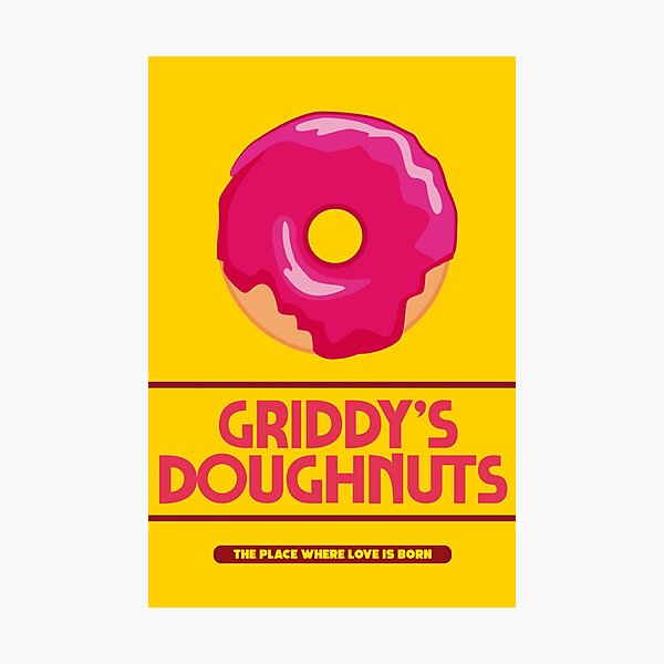Item preview, UMBRELLA ACADEMY: GRIDDYS DOUGHNUTS designed and sold by FunGangStore.