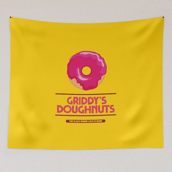 Item preview, UMBRELLA ACADEMY: GRIDDYS DOUGHNUTS designed and sold by FunGangStore.