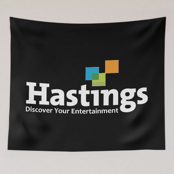 Item preview, Hastings Entertainment - White on Black designed and sold by WestChief378.