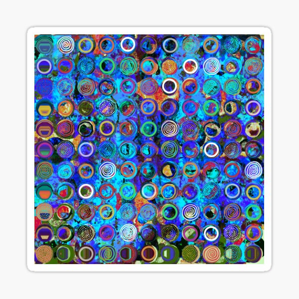 "Sirkel" 1 | Fun With Circles and Dots Sticker