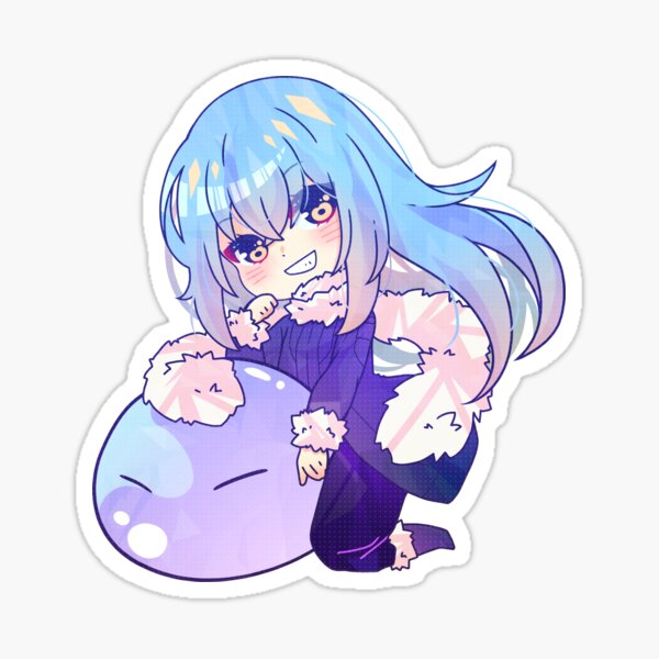 Anime Slime Stickers Redbubble - rimuru tempest roblox