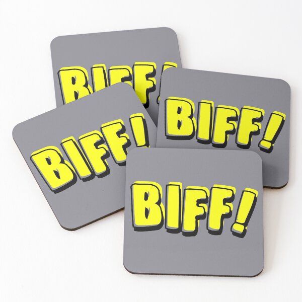 Item preview, Funny Vintage Comic Book Style Sound Effect Biff designed and sold by Creekman Designs.