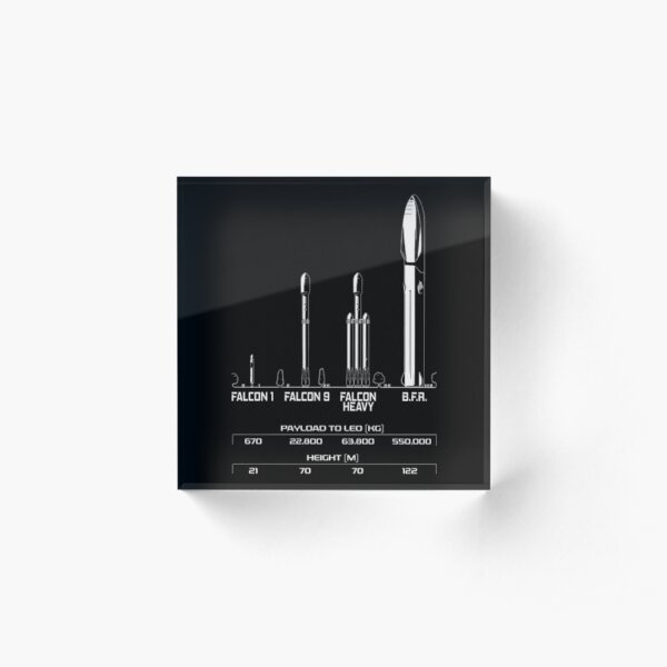 SPACE Acrylic Block