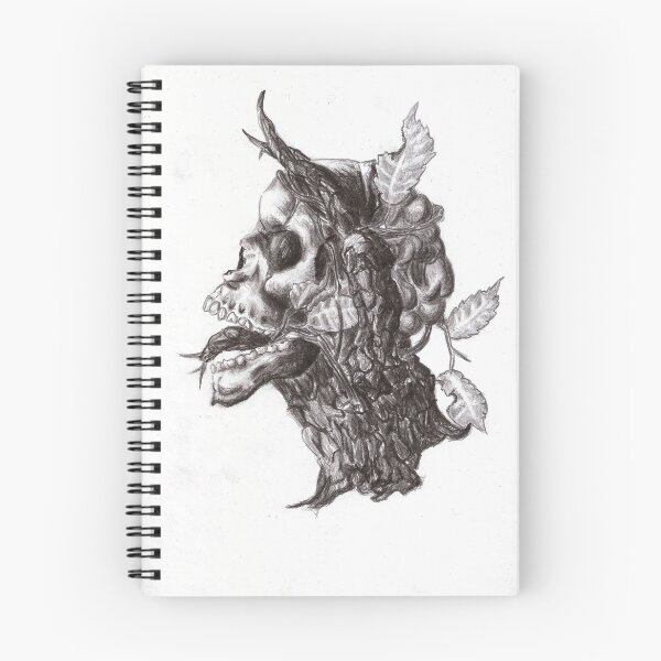 Item preview, Demonic tree skull designed and sold by LukeSalmon.