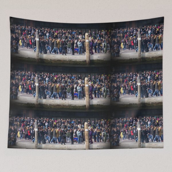 Item preview, The Crowd designed and sold by Sunil Bhardwaj.