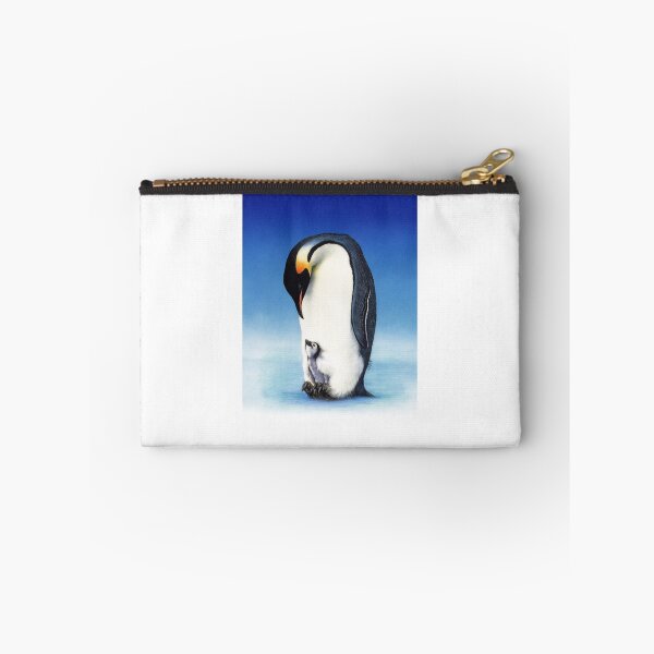 Item preview, Emperor penguin with chick designed and sold by Trish Hart.
