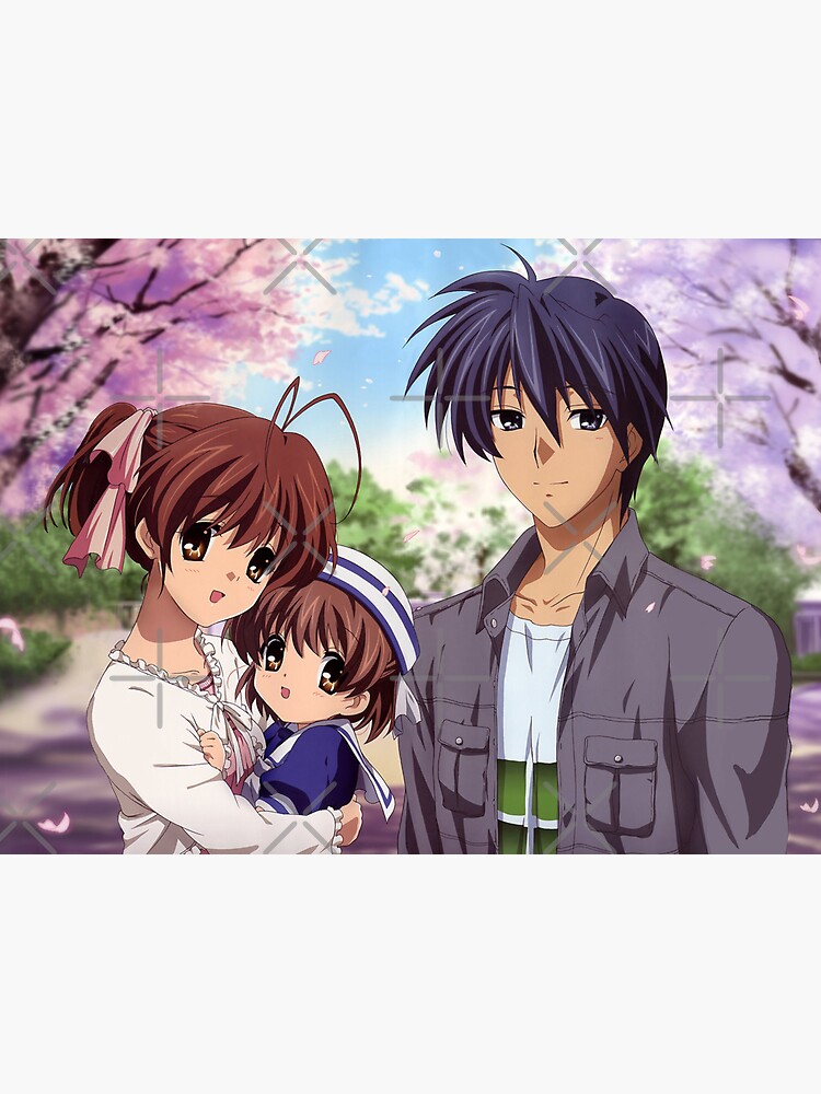 Tomoya Okazaki Nagisa Furukawa Anime Clannad Manga, Anime