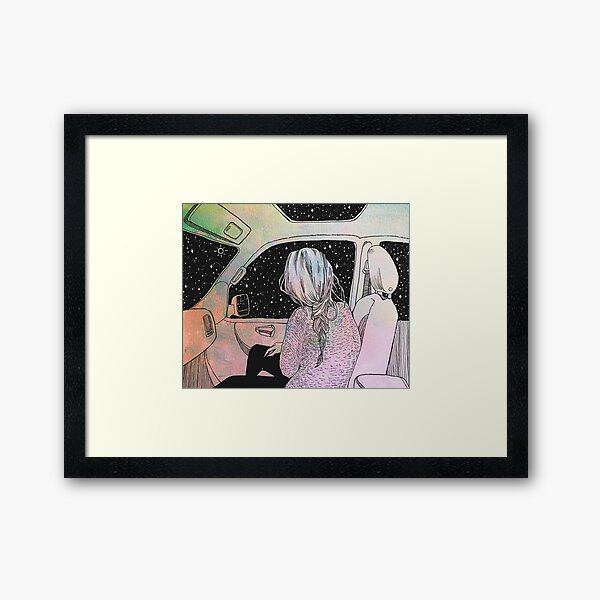 A light that never goes out Framed Art Print
