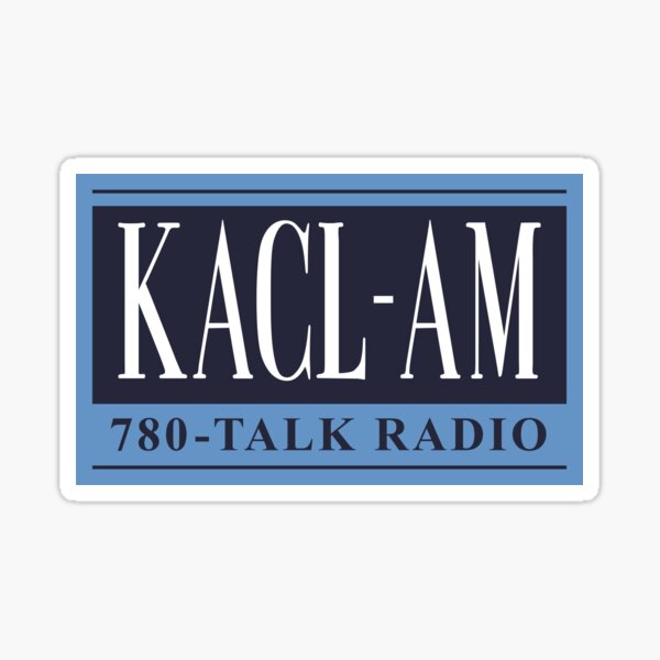 Item preview, KACL AM Talk Radio  designed and sold by Hoeniges.