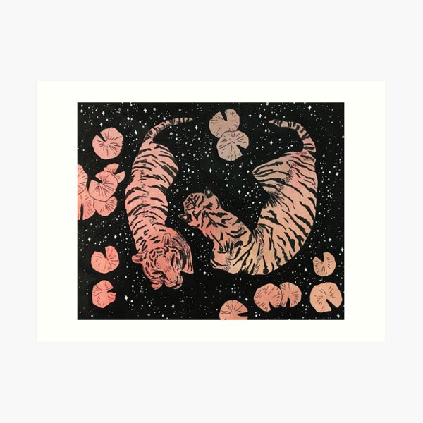 Love and fear Art Print