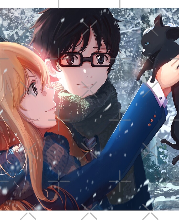 Shigatsu Wa Kimi No Uso - Kaori Greeting Card for Sale by