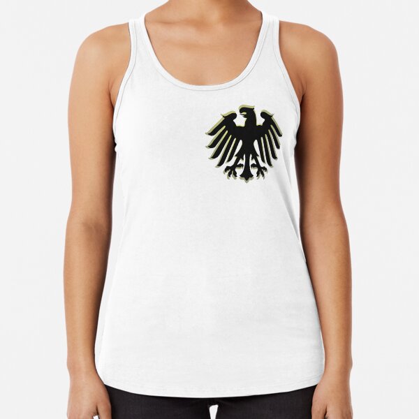 GERMAN ARMY /"BUNDESWEHR/" MILITARY TANK TOP VEST SINGLET WITH EAGLE PATCH