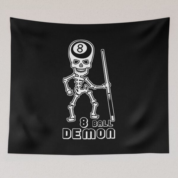 Item preview, 8 Ball Demon Shirt designed and sold by bennikaufmann.